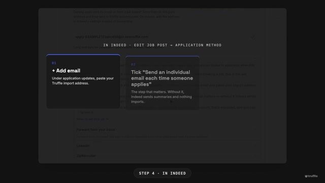Video thumbnail: How to import applicants from Indeed into Truffle